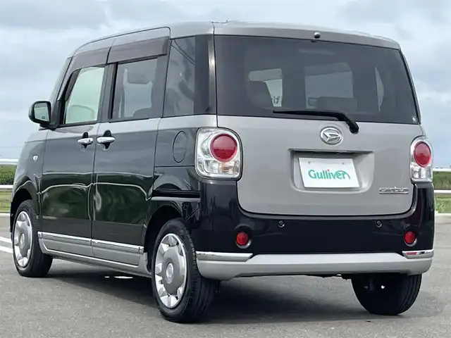 ダイハツ ムーヴ キャンバス X メイクアップ SA Ⅲ 佐賀県 2018(平30)年 1.1万km 黒Ⅱ SDナビ/・フルセグ TV/CD/DVD/バックカメラ/両側パワースライドドア/衝突被害軽減ブレーキ/横滑り防止/アイドリングストップ/プッシュスタート/スマートキー/電動格納ドアミラー/コーナーセンサー/オートライト/オートハイビーム/純正LEDヘッドライト/純正フォグランプ/純正フロアマット/純正ドアバイザー/ETC