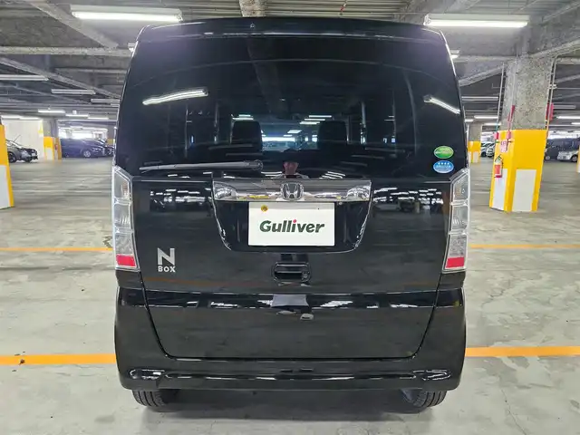 ホンダ Ｎ ＢＯＸ G Lパッケージ 富山県 2015(平27)年 5万km スマートブラック 〇社外ナビ/〇フルセグTV/〇パワースライドドア（片側）/〇バックカメラ/〇ETC/〇アイドリングストップ/〇ハロゲンヘッドランプ/〇純正14インチフルホイールキャップ/〇ウレタン製ステアリングホイール/〇ステアリングスイッチ/〇オートエアコン/〇シートヒーター/〇プッシュエンジンスタート/スマートキーシステム/〇禁煙車