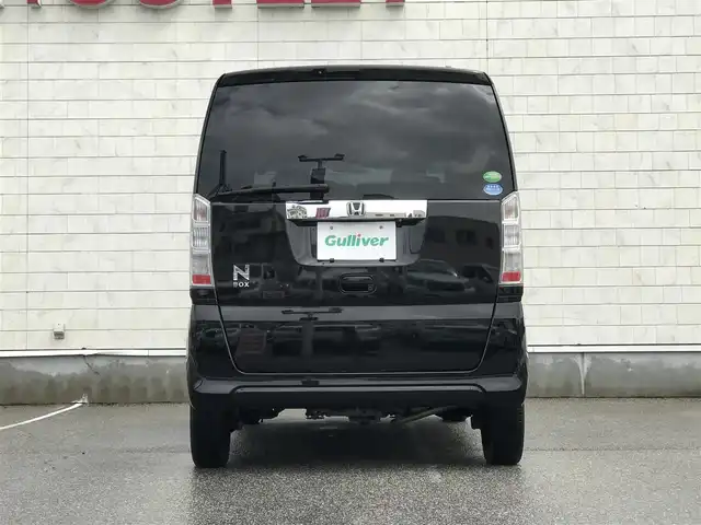 ホンダ Ｎ ＢＯＸ G Lパッケージ 富山県 2015(平27)年 5万km スマートブラック 〇社外ナビ/〇フルセグTV/〇パワースライドドア（片側）/〇バックカメラ/〇ETC/〇アイドリングストップ/〇ハロゲンヘッドランプ/〇純正14インチフルホイールキャップ/〇ウレタン製ステアリングホイール/〇ステアリングスイッチ/〇オートエアコン/〇シートヒーター/〇プッシュエンジンスタート/スマートキーシステム/〇禁煙車