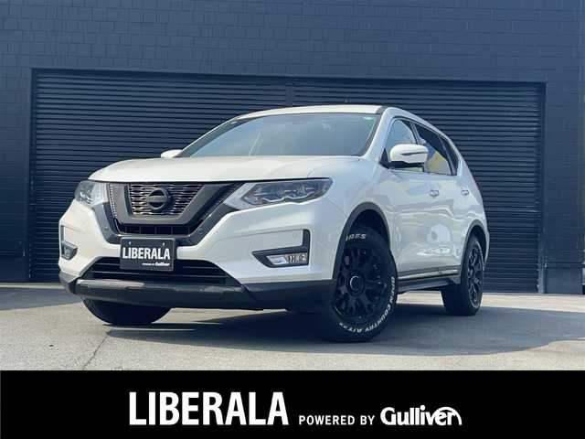 日産 エクストレイル ハイブリッド 20X 三重県 2018(平30)年 13.6万km ブリリアントホワイトパール 禁煙車/純正SDナビ/前後ドライブレコーダー/ZDR-015/レーダークルーズコントロール/エマージェンシーブレーキ/ETC/RAYSアルミ/Bluetooth/USB/AUX
