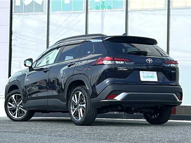トヨタ カローラ クロス ハイブリッド Z 山形県 2025(令7)年 0.1万km スパークリングブラックパールクリスタルシャイン 登録時走行距離453km/4WD/純正ディスプレイオーディオ/Bluetooth/全方位カメラ/レーダークルーズコントロール/ビルトインETC2.0/ブラインドスポットモニター/ハーフレザーシート/前席シートヒーター/ステアリングヒーター/革巻きステアリング/三眼ヘッドフライト/オートライト/オートマチックハイビーム/LEDヘッドライト/フォグランプ/トヨタセーフティーセンス/アドバンスパーク/衝突軽減システム/レーンキープアシスト/ブラインドスポットモニター/パワーバックドア/電動格納ミラー