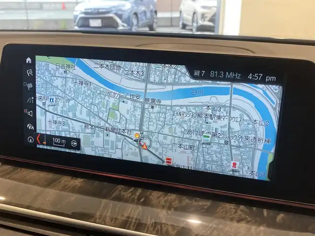 ＢＭＷ ５２３ｉ Mスポーツ 熊本県 2018(平30)年 3.4万km メディテラニアンブルー ・スマートキー/・プッシュスタート/・注意喚起アシスタント/・インテリジェントセーフティ/・PDC自動起動/・アクティブPDC緊急ブレーキ/・パーキングアシスト/・オートハイビーム/・クルーズコントロール(追従式)/・純正HDDナビ/　【DVD・Bluetooth・USB・AppleCarPlay】/・フルセグTV/・全方位カメラ/・ETC/・ドライブレコーダー(前方録画)/・パワートランク/・LEDヘッドランプ/・LEDフォグランプ/・純正マット/・保証書/取説