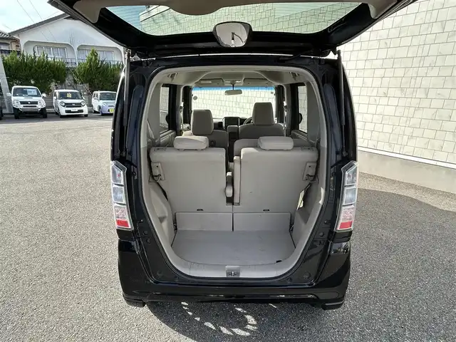 ホンダ Ｎ ＢＯＸ G Lパッケージ 山形県 2013(平25)年 9.4万km クリスタルブラックパール 社外ナビ/・フルセグTV/AM/FM/DVD/4WD/片側パワースライドドア/横滑り防止装置/アイドリングストップ/ETC/純正フロアマット/ドアバイザー/スマートキー/冬タイヤ積載