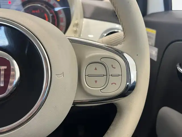 フィアット ５００ 1．2 ポップ 岐阜県 2016(平28)年 5.4万km 白 純正ディスプレイオーディオ/FM、AM/Bluetoothオーディオ/ETC/キーレス