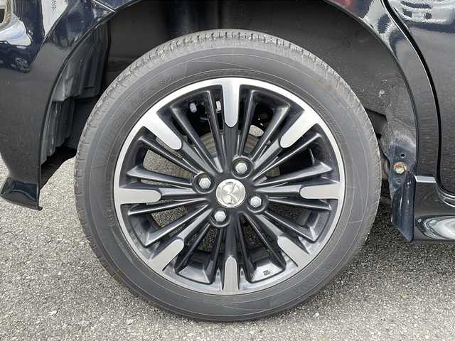 マツダ フレアワゴン カスタムスタイル ハイブリッド XS 兵庫県 2018(平30)年 8.1万km ブルーイッシュブラックパール3 社外ナビ/・ワンセグTV/パーキングアシスト/衝突軽減システム/レーンアシスト/横滑り防止/ステアリングスイッチ/サンシェード/オートライト/アイドリングストップ/両側パワースライドドア/運転席シートヒーター/ETC