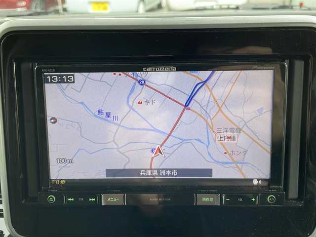 マツダ フレアワゴン カスタムスタイル ハイブリッド XS 兵庫県 2018(平30)年 8.1万km ブルーイッシュブラックパール3 社外ナビ/・ワンセグTV/パーキングアシスト/衝突軽減システム/レーンアシスト/横滑り防止/ステアリングスイッチ/サンシェード/オートライト/アイドリングストップ/両側パワースライドドア/運転席シートヒーター/ETC