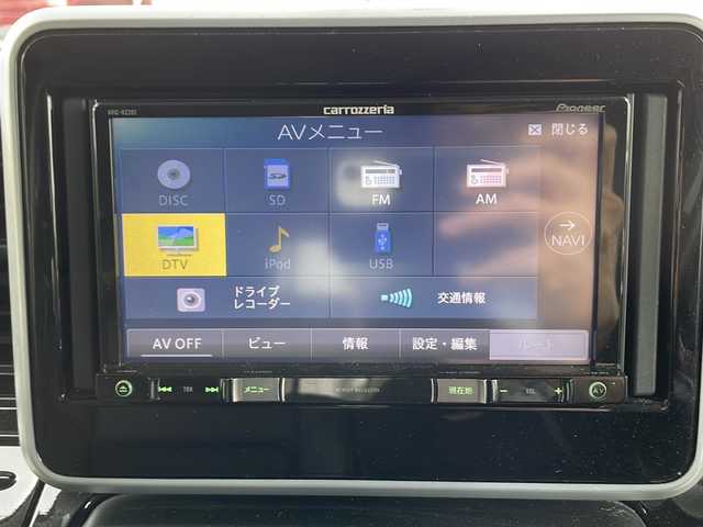 マツダ フレアワゴン カスタムスタイル ハイブリッド XS 兵庫県 2018(平30)年 8.1万km ブルーイッシュブラックパール3 社外ナビ/・ワンセグTV/パーキングアシスト/衝突軽減システム/レーンアシスト/横滑り防止/ステアリングスイッチ/サンシェード/オートライト/アイドリングストップ/両側パワースライドドア/運転席シートヒーター/ETC