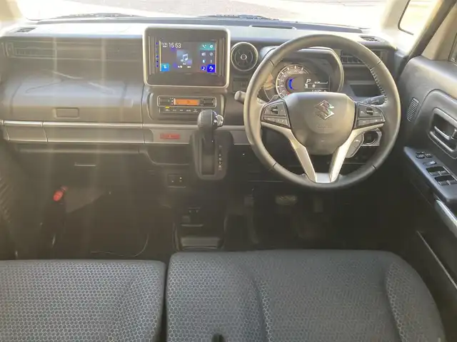 スズキ スペーシア ギア HYBRID XZターボ 愛知県 2022(令4)年 5.2万km ブルーイッシュブラックパール3 スズキセーフティサポート/アダプティブクルコン/ヘッドアップディスプレイ/カロッツェリアディスプレイオーディオ/DVDビデオ&CD/Bluetoothオーディオ/バックカメラ/両側パワースライドドア/スマートキー×2ケ/プッシュスタート/ステアリングスイッチ/USB電源/全席シートヒーター/LEDヘッドライト/オートライト/ステアシフト/リアサーキュレーター/純正アルミホイル/保証書取説有り