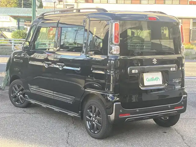 スズキ スペーシア ギア HYBRID XZターボ 愛知県 2022(令4)年 5.2万km ブルーイッシュブラックパール3 スズキセーフティサポート/アダプティブクルコン/ヘッドアップディスプレイ/カロッツェリアディスプレイオーディオ/DVDビデオ&CD/Bluetoothオーディオ/バックカメラ/両側パワースライドドア/スマートキー×2ケ/プッシュスタート/ステアリングスイッチ/USB電源/前席シートヒーター/LEDヘッドライト/オートライト/ステアシフト/リアサーキュレーター/純正アルミホイル/保証書取説有り