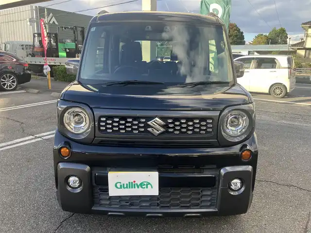 スズキ スペーシア ギア HYBRID XZターボ 愛知県 2022(令4)年 5.2万km ブルーイッシュブラックパール3 スズキセーフティサポート/アダプティブクルコン/ヘッドアップディスプレイ/カロッツェリアディスプレイオーディオ/DVDビデオ&CD/Bluetoothオーディオ/バックカメラ/両側パワースライドドア/スマートキー×2ケ/プッシュスタート/ステアリングスイッチ/USB電源/前席シートヒーター/LEDヘッドライト/オートライト/ステアシフト/リアサーキュレーター/純正アルミホイル/保証書取説有り