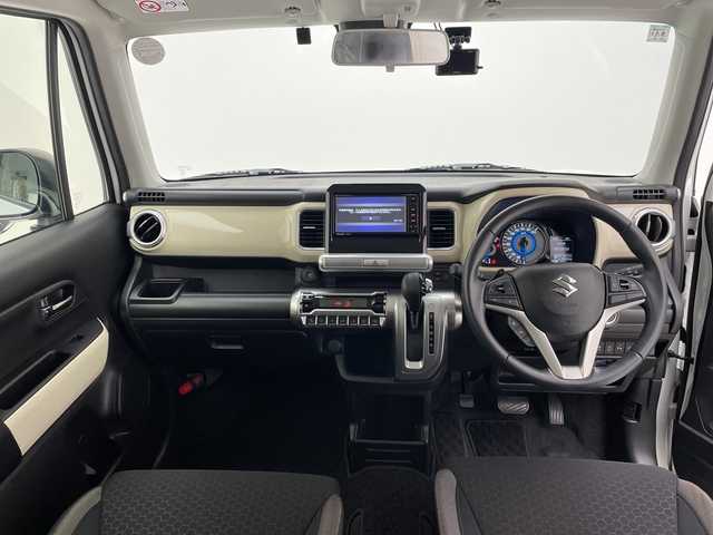 スズキ クロスビー HYBRID MZ 愛知県 2019(令1)年 5万km ピュアホワイトパール/ブラック2トーンルーフ 純正ナビ　SDカードなし/全方位カメラ/クルーズコントロール/バックカメラ/コーナーセンサー/純正アルミホイール/LEDヘッドライト/パドルシフト/ドライブレコーダー/ETC/衝突軽減システム/フルセグ/CD DVD/Bluetooth/ステアリングスイッチ/スマートキー/プッシュスタート