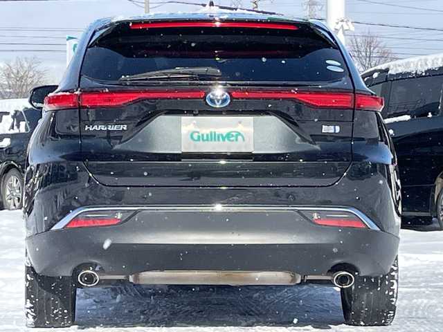 トヨタ ハリアー ハイブリッド Z レザーパッケージ 道央・札幌 2021(令3)年 6.8万km プレシャスブラックパール ４WD/JBLプレミアムサウンド/純正メモリーナビ/AM/FM/BT/フルセグ/トヨタセーフティセンス/衝突被害軽減ブレーキ/横滑り防止装置/レーダークルーズコントロール/レーンキープアシスト/クリアランスソナー/ブラインドスポットモニター/バックカメラ/フロントカメラ/全方位カメラ/パノラミックビューモニター/ビルトインETC/ドライブレコーダー/アイドリングストップ/DRIVEMODE/EVMODE/パワーバックドア/前席パワーシート/D席メモリーシート/前席シートヒーター/前席エアシート/レザーシート/革巻きステアリング/ステアリングリモコン/ハンドルヒーター/電動パーキング/ブレーキホールド/デジタルインナーミラー/MTモード付AT/プッシュスタート/スマートキー/LEDヘッドライト/オートライト/オートマチックハイビーム/フォグランプ/電動格納ミラー/ヒーテッドドアミラー/ウィンカーミラー/純正フロアマット/ドアバイザー/スペアキー