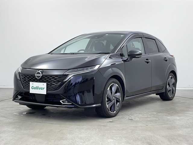 日産 オーラ G FOUR レザーエディション 新潟県 2022(令4)年 1.8万km 黒 純正メーカーオプションナビ/フルセグTV/ビルトインETC2.0/純正ドライブレコーダー/アラウンドビューモニター/プロパイロット/BOSEサウンドシステム/黒革シート/4WD/スマートキー/LEDヘッドライト/ハンドルヒーター/純正ドアバイザー/純正フロアマット/前席シートヒーター/スマートルームミラー/置くだけ充電/社外レーダー/お知らせリモコン