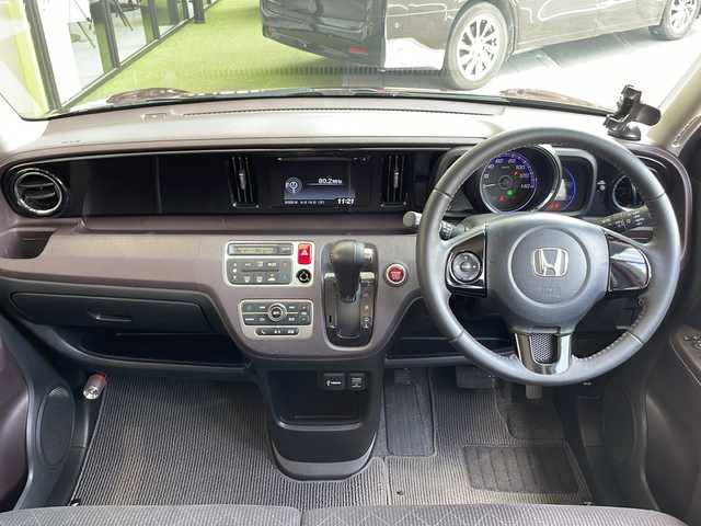 ホンダ Ｎ ＯＮＥ プレミアム 愛知県 2014(平26)年 4.2万km プレミアムディープロッソパール Bluetooth/バックカメラ/純正アルミホイール/HIDヘッドライト/オートライト/アイドリングストップ/横滑り防止装置/ステアリングスイッチ/スマートキー/プッシュスタート