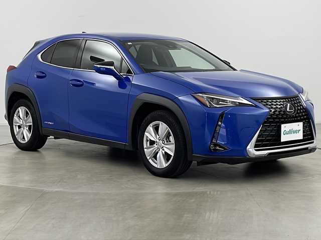 レクサス ＵＸ 250h バージョンC 道央・札幌 2019(平31)年 6.2万km セレスティアルブルーガラスフレーク ・4WD/・純正ナビ&BT&CD&SD&TV/・バックカメラ/・プリクラッシュセーフティ/・レーダークルーズコントロール/・レーントレーシングアシスト/・オートマチックハイビーム/・ロードサインアシスト/・リアクロストラフィックアラート/・パーキングサポートブレーキ/・レザーシート/・前席パワーシート/・前席シートヒーター/・ステアリングヒーター/・ドアミラーヒーター/・運転席シートメモリ/・EV　MODE/・社外前方ドライブレコーダー/・LEDヘッドライト/・オートライト/・ビルトインETC/・スマートキー/・スペアキー/・純正17インチAW