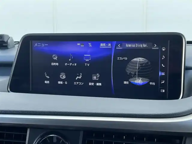 レクサス ＲＸ 450h Fスポーツ 東京都 2019(平31)年 4.8万km ホワイトノーヴァガラスフレーク 純正ナビ/DTV/赤レザー/全周囲カメラ/レクサスセーフティプラス/三眼LEDヘッドライト/パワーバックドア/HUD/ETC/シートヒーター/シートエアコン/スマートキー/衝突軽減/BSM