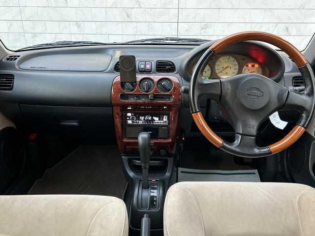 日産 マーチ ボレロ 埼玉県 2000(平12)年 1.8万km ストームグレー ドラレコ前 /積込スタッドレスタイヤ４本/ハロゲンライト　/ドアバイザー　/電動格納ミラー　/Carrozzeriaオーディオ/(CD/USB/Bluetooth)/スペアキー1本