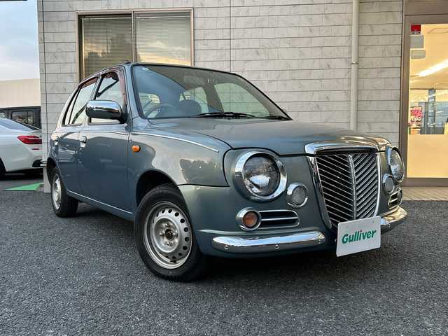 日産 マーチ ボレロ 埼玉県 2000(平12)年 1.8万km ストームグレー ドラレコ前 /積込スタッドレスタイヤ４本/ハロゲンライト　/ドアバイザー　/電動格納ミラー　/Carrozzeriaオーディオ/(CD/USB/Bluetooth)/スペアキー1本