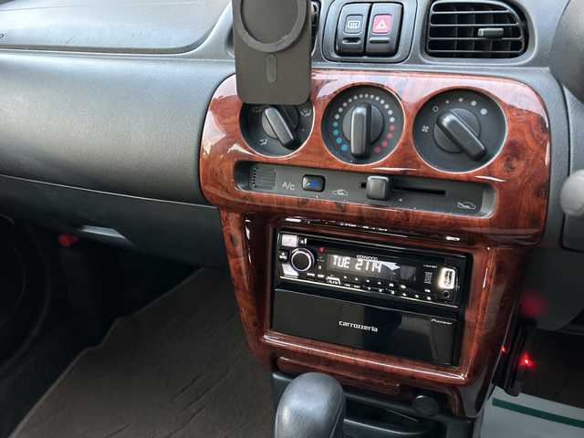 日産 マーチ ボレロ 埼玉県 2000(平12)年 1.8万km ストームグレー ドラレコ前 /積込スタッドレスタイヤ４本/ハロゲンライト　/ドアバイザー　/電動格納ミラー　/Carrozzeriaオーディオ/(CD/USB/Bluetooth)/スペアキー1本