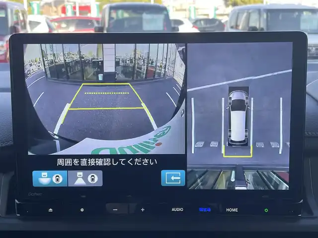 ホンダ ステップワゴン スパーダ eHEV 群馬県 2024(令6)年 1.6万km クリスタルブラックパール 純正SDナビ(LXM-247VFLI)/(CD/DVD/BT/MSU/HDMI/SD/USB)/フルセグ/ホンダセンシング/　・衝突軽減ブレーキ/　・踏み間違い衝突軽減システム/　・歩行者事故低減ステアリング/　・路外逸脱抑制機能/　・先行車発進お知らせ機能/　・標識認識機能/　・車線維持支援システム/クルーズコントロール/アラウンドビューモニター/ETC2.0/純正フリップダウンモニター/ブラインドスポットモニター/両側パワースライドドア/パーキングブレーキスイッチ/オートマチックブレーキホールド/電格ミラー/純正フロアマット/ドアバイザー/保証書/取扱説明書