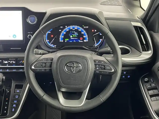 トヨタ ヴォクシー ハイブリッド S－Z 埼玉県 2025(令7)年 4万km グリッターブラックガラスフレーク 快適利便パッケージ　純正１０．５インチディスプレイオーディオ　バックカメラ　ビルトインＥＴＣ２．０　ＤＶＤ再生　三眼　レーダークルーズ　シートヒーター　ステアリングヒーター　ＨＤＭＩ　ＡＣ１００Ｖ