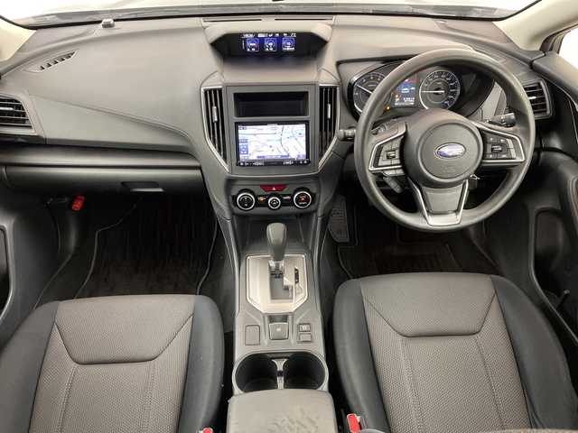 スバル インプレッサ Ｇ４ 1．6i－L アイサイト 道央・札幌 2019(令1)年 5.8万km ダークブルーパール ・4WD　/アイサイト/・プリクラッシュセーフティ/・社外ナビ　BT/SD/FM/AM/・バックカメラ/・レーダークルーズコントロール/・コーナーセンサー/・パドルシフト/・ビルトインETC/・スマートキー×2/・純正フロアマット/・オートライト/・横滑り防止装置/・ABS/・保証書/取説