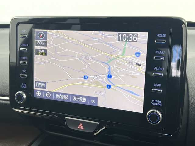 トヨタ ヤリスクロス ハイブリッド Z 宮城県 2021(令3)年 1.5万km ブラックマイカ/ベージュ 2トーン 禁煙車/トヨタセーフティーセンス/・レーントレーシングアシスト/・レーダークルーズコントロール/・ロードサインアシスト/・オートマチックハイビーム/・パーキングサポートブレーキ（ＰＫＳＢ）/・プリクラッシュセーフティ/パノラミックビューモニター/純正8インチTコネクトナビ/・BT/USB/AM/FM/ビルトインETC/前後ドライブレコーダー/前席シートヒーター/運転席パワーシート/ハーフレザーシート/ステアリングヒーター/革巻きステアリング/ステアリングスイッチ/スマートキー×2/プッシュスタート/LEDヘッドライト/LEDフォグランプ/純正18インチアルミホイール/純正フロアマット/前後コーナーセンサー/横滑り防止装置