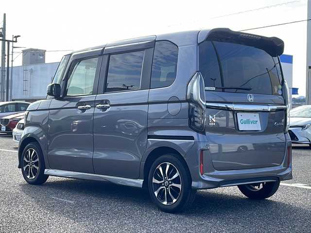 ホンダ Ｎ ＢＯＸ カスタム G L ホンダセンシング 島根県 2019(平31)年 6.8万km シャイニンググレーM 純正Gathers8インチナビゲーション(VXU-185NBi)/フルセグ BT CD DVD/ホンダセンシング/レーダークルーズコントロール/バックカメラ/ドライブレコーダー/ビルトインETC/両側パワースライドドア/LEDヘッドライト/後席サイドサンシェード