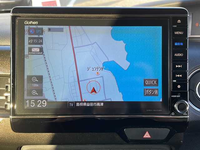 ホンダ Ｎ ＢＯＸ カスタム G L ホンダセンシング 島根県 2019(平31)年 6.8万km シャイニンググレーM 純正Gathers8インチナビゲーション(VXU-185NBi)/フルセグ BT CD DVD/ホンダセンシング/レーダークルーズコントロール/バックカメラ/ドライブレコーダー/ビルトインETC/両側パワースライドドア/LEDヘッドライト/後席サイドサンシェード