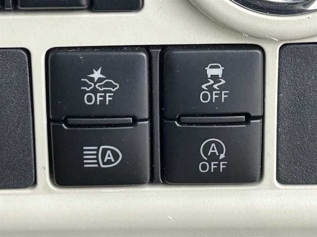 ダイハツ ムーヴ キャンバス G メイクアップ SA Ⅲ 千葉県 2018(平30)年 5.2万km パールホワイトⅢ/ナチュラルベージュマイカメタリック 2トーン スマートアシストIII/　・衝突回避支援ブレーキ機能/　・衝突警報機能/　・車線逸脱警報機能/　・誤発進抑制制御機能/　・オートハイビーム/純正メモリナビ/　　DVD/BT/フルセグTV/両側パワースライドドア/LEDオートライト/フォグランプ/コーナーセンサー/アイドリングストップ/スマートキー/ETC