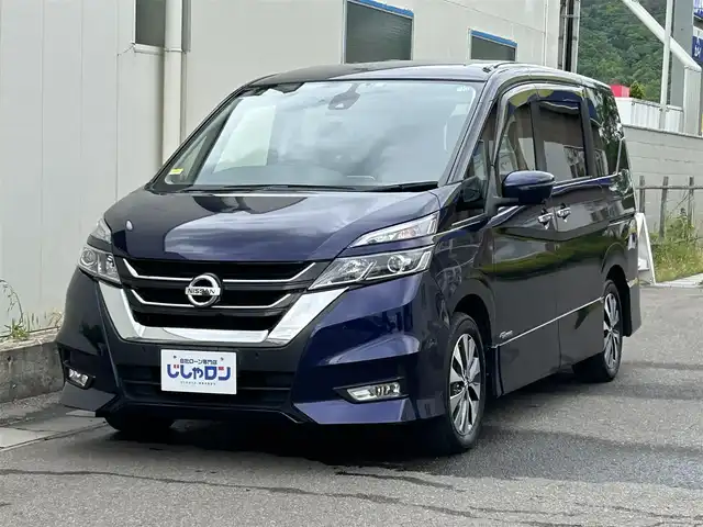 日産 セレナ ハイウェイスター Vセレクション 福島県 2018(平30)年 10.1万km アズライトブルー (株)IDOMが運営する【じしゃロン福島店】の自社ローン専用車両になります。こちらは現金またはオートローンご利用時の価格です。自社ローンご希望の方は別途その旨お申付け下さい/純正ナビ/フルセグＴＶ/ステアリングリモコン/両側パワースライドドア/クルーズコントロール/パーキングアシスト/ドアバイザー/ＥＴＣ/ドライブレコーダー/コーナーセンサー/フリップダウンモニター/革巻きステアリング