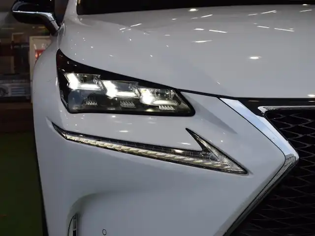 レクサス ＮＸ 200t Fスポーツ 神奈川県 2017(平29)年 2.4万km ホワイトノーヴァガラスフレーク ・サンルーフ/・レーダークルーズコントロール/・SDナビ/CD/DVD/Bluetooth/AUX/・黒革シート/シートヒーター/エアー/・社外ドライブレコーダー/・B/Sカメラ/・ETC/・nanoe/・パドルシフト/・純正18AW/・プッシュスタート/・スマートキー/・前席パワーシート/・パワーバックドア/・オートライト/・LEDライト/・オートブレーキホールド/・ステアリングヒーター/・保証書/・取扱説明書/・記録簿