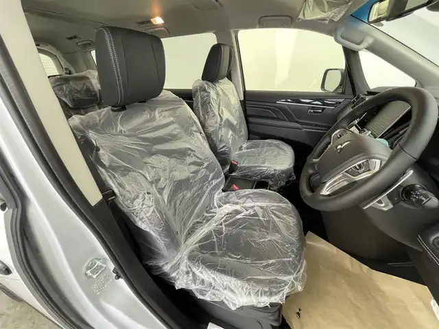 三菱 デリカＤ：５ シャモニー 群馬県 2025(令7)年 0.1万km未満 白Ⅱ 登録済未使用車　全方位カメラ　両側パワースライドドア　パワーバックドア　レーダークルーズコントロール　ＢＳＭ　ＬＥＤライト　ＡＨＢ　シートヒーター　純正１８インチＡＷ　ステアリングヒーター　スマートキ