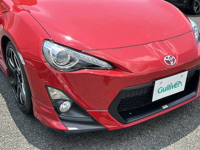 トヨタ ８６ GT リミテッド 東京都 2012(平24)年 4.8万km ライトニングレッド フルセグテレビ/メモリナビ/バックカメラ/プッシュスタート/ETC/TRDエアロ/HKSマフラー/RAYSホイール