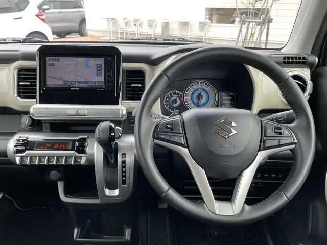 スズキ クロスビー HYBRID MZ 石川県 2018(平30)年 8.9万km クラッシーブラウンメタリック/ホワイト 2トーンルーフ 社外メモリーナビ/純正CD/DVD/フルセグTV/バックカメラ/LEDヘッドライト/衝突軽減ブレーキ/クルーズコントロール/ETC/スマートキー/プッシュスタート/電動ミラー/シートヒーター/純正アルミホイール/ホワイトルーフ