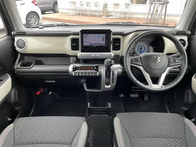 スズキ クロスビー HYBRID MZ 石川県 2018(平30)年 8.9万km クラッシーブラウンメタリック/ホワイト 2トーンルーフ 社外メモリーナビ/純正CD/DVD/フルセグTV/バックカメラ/LEDヘッドライト/衝突軽減ブレーキ/クルーズコントロール/ETC/スマートキー/プッシュスタート/電動ミラー/シートヒーター/純正アルミホイール/ホワイトルーフ