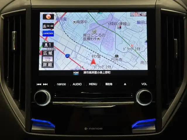 スバル インプレッサ スポーツ 2．0i－S アイサイト 三重県 2017(平29)年 1.4万km ダークグレーメタリック ガソリン/FF/MTモード付フロアCVT/純正 8インチナビ CN-LR820D/（FM/AM/SD/iPod/TV/USB/Bluetooth/MEMORY MUSIC/CD/DVD/HDMI/VTR）/ETC/アイサイト/・プリクラッシュブレーキ/・アクティブレーンキープ（車線中央維持）/・全車速追従/定速クルーズコントロール/・後退速度リミッター/・先行車発進お知らせ機能/・ヒルスタートアシスト/装備/・8wayパワーシート（D/N）/・左右独立オートエアコン/・オートライト/・ステアリング連動ヘッドライト（SRH）/・LEDヘッドライト/・オートワイパー/・パドルシフト/・電子パーキングブレーキ/・プッシュスタート/・充電用USBジャックx2/・純正18インチアルミホイール/・冬用タイヤ付属（17インチアルミホイール付）/・スマートキーx2/・保/取/ナビ取/など
