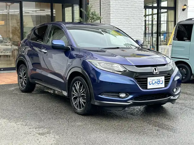 ホンダ ヴェゼル ハイブリッド X 高知県 2014(平26)年 8.5万km モルフォブルーP (株)IDOMが運営する【じしゃロン高知店】の自社ローン専用車両になります。こちらは現金またはオートローンご利用時の価格です。自社ローンご希望の方は別途その旨お申付け下さい
