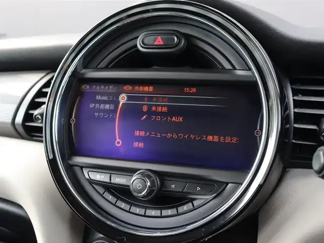 ＭＩＮＩ ＢＭＷ ミニ クーパー 長野県 2015(平27)年 5.6万km 紺 純正ナビ　/Ｂｌｕｅｔｏｏｔｈ　/純正１６ＡＷ　/横滑り防止　/アイドリングストップ　