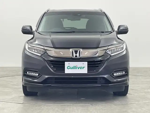 ホンダ ヴェゼル ハイブリッド Z ホンダセンシング 群馬県 2019(令1)年 4.7万km ルーセブラックM 純正８型ナビ　バックカメラ　衝突被害軽減ブレーキ　ルーフレール　パドルシフト　電動サイドブレーキ　ETC ドライブレコーダー　ハーフレザーシート　シートヒーター　レザーステアリング　LED 禁煙車