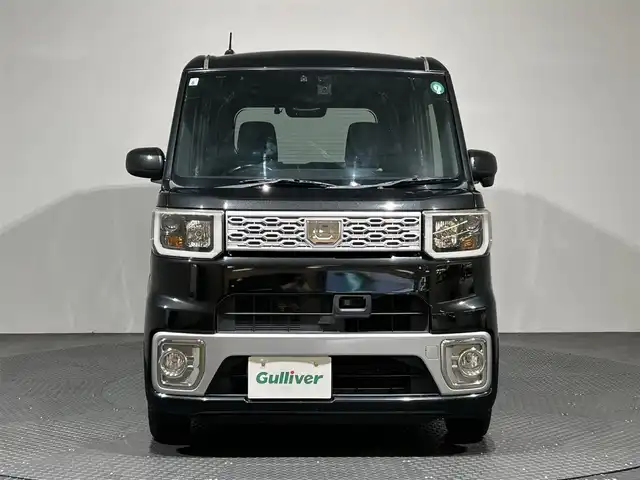 ダイハツ ウェイク G SA 愛媛県 2015(平27)年 8.1万km ブラックマイカメタリック 純正ナビ/(Bluetooth/フルセグ)/バックカメラ/衝突被害軽減ブレーキ/両側電動スライドドア/ETC/アイドリングストップ/スペアキー/保証書/取扱説明書