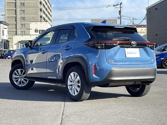 トヨタ ヤリスクロス G 道北・旭川 2021(令3)年 2.4万km グレイッシュブルー /４ＷＤ//禁煙車//寒冷地仕様//純正ディスプレイオーディオ//ナビ・ＢＴ・ＵＳＢ//バックカメラ//純正１６インチアルミホイール//セーフティセンス//レーダークルーズコントロール//ロードサインアシスト//レーントレーシングアシスト//プリクラッシュセーフティ//パーキングサポートブレーキ//クリアランスソナー//先行車発進お知らせ//ＬＥＤヘッドライト//オートライト//ブレーキホールド//純正エンジンスターター//ステアリングリモコン//ＥＴＣ//スペアキー×１