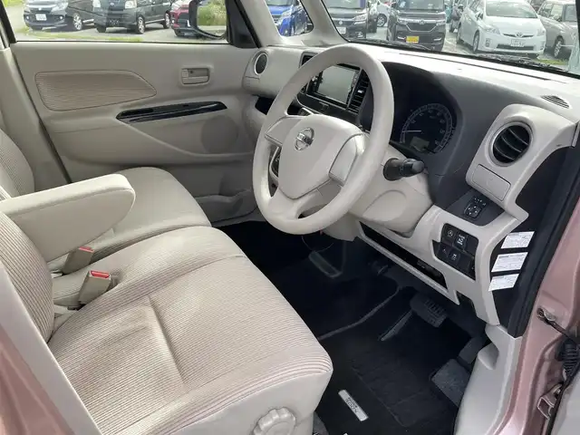 日産 デイズ ルークス 富山県 2015(平27)年 6.6万km シルキーローズM ＋セーフティII／/ワンオーナー／/純正７インチナビ／/フルセグＴＶ／/ＤＶＤ再生／/アラウンドビューモニター／/パワースライドドア／/ＥＴＣ／/インテリキー／/後席サーキュレーター／/ＵＳＢ入力
