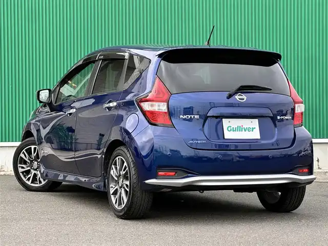 日産 ノート e-パワーオーテック スポーツスペック 宮城県 2020(令2)年 6.3万km オーロラフレアブルーパール インテリジェントアラウンドビューモニター/インテリジェントルームミラー/ドアミラーヒーター/インテリジェントクルーズコントロール/車線逸脱防止支援システム/＝＝＝/インテリジェントエマージェンシーブレーキ/車線逸脱警報/踏み間違い衝突防止アシスト/フロント＆バックソナー/ETC/LEDヘッドランプ/ハイビームアシスト/フォグランプ/オートライト/スマートキー＆プッシュスタート/スペアキー/電動格納ミラー/純正16インチAW/純正ドアバイザー/純正フロアマット/Wエアバッグ
