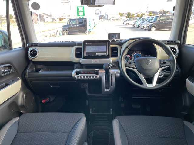 スズキ クロスビー HYBRID MZ 富山県 2020(令2)年 6.2万km ピュアホワイトパール/ブラック2トーンルーフ 純正メモリナビ/型式：AVIC-RLS901II/【CD/DVD/SD/BT/AUT/フルセグTV】/スズキセーフティ（デュアルセンサーブレーキサポート）/フルセグTV/LEDヘッドライト/クルーズコントロール/プッシュスタート/パドルシフト/スマートキー/シートヒーター（運転席＋助手席）/ドライブレコーダー/純正アルミホイール/オートハイビーム/ビルトインETC/プッシュスタート/レーンキープアシスト/横滑り防止装置/純正フロアマット/ASSURAスピードメーター/ドアバイザー