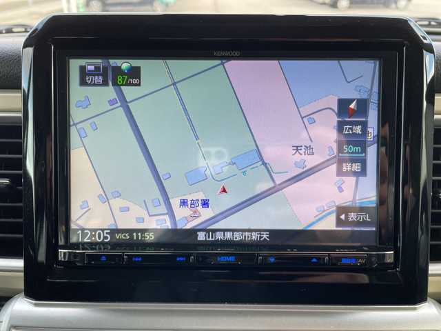 スズキ クロスビー HYBRID MZ 富山県 2019(令1)年 2.1万km キャラバンアイボリーパールメタリック/ホワイト 2トーンルーフ 社外8型メモリナビ/【ＣＤ／ＤＶＤ／ＢＴ／フルセグＴＶ／ＳＤ／ＵＳＢ】/バックカメラ/クルーズコントロール/レーンキープアシスト/衝突軽減ブレーキ/シートヒーター/コーナーセンサー/MTモード付きAT/パドルシフト/アイドリングストップ/USB入力端子/社外フロアマット/純正16インチアルミホイール/ビルトインＥＴＣ２．０/オートライト/シートバックテーブル/電動格納ウインカーミラー