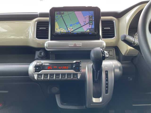 スズキ クロスビー HYBRID MZ 富山県 2019(令1)年 2.1万km キャラバンアイボリーパールメタリック/ホワイト 2トーンルーフ 社外8型メモリナビ/【ＣＤ／ＤＶＤ／ＢＴ／フルセグＴＶ／ＳＤ／ＵＳＢ】/バックカメラ/クルーズコントロール/レーンキープアシスト/衝突軽減ブレーキ/シートヒーター/コーナーセンサー/MTモード付きAT/パドルシフト/アイドリングストップ/USB入力端子/社外フロアマット/純正16インチアルミホイール/ビルトインＥＴＣ２．０/オートライト/シートバックテーブル/電動格納ウインカーミラー