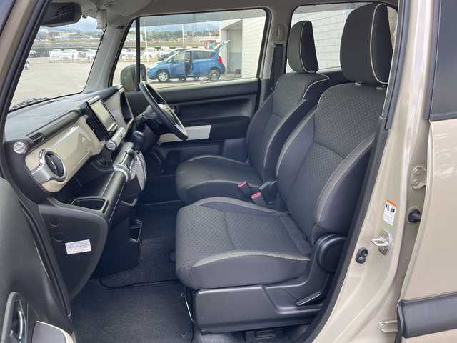 スズキ クロスビー HYBRID MZ 富山県 2019(令1)年 2.1万km キャラバンアイボリーパールメタリック/ホワイト 2トーンルーフ 社外8型メモリナビ/【ＣＤ／ＤＶＤ／ＢＴ／フルセグＴＶ／ＳＤ／ＵＳＢ】/バックカメラ/クルーズコントロール/レーンキープアシスト/衝突軽減ブレーキ/シートヒーター/コーナーセンサー/MTモード付きAT/パドルシフト/アイドリングストップ/USB入力端子/社外フロアマット/純正16インチアルミホイール/ビルトインＥＴＣ２．０/オートライト/シートバックテーブル/電動格納ウインカーミラー