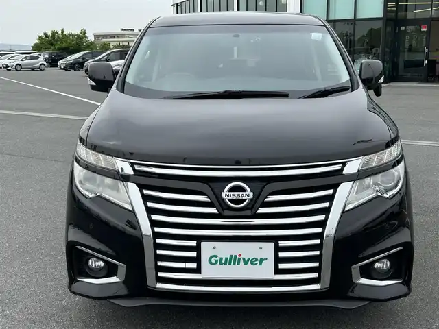 日産 エルグランド 250ハイウェイスター 奈良県 2014(平26)年 7.2万km 黒 フルセグナビ　/ＤＶＤ再生　/前後ドラレコ　/ＥＴＣ　/バックカメラ　/純正フロアマット　/両側パワースライドドア　/ハーフレザーシート　/クルーズコントロール　/スペアキー/タイヤ積み込み（純正１８インチアルミ、ラジアルタイヤ）