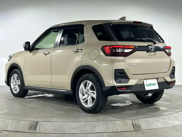 トヨタ ライズ G 福岡県 2020(令2)年 5.8万km ナチュラルベージュマイカM 純正9インチナビ/Bluetooth/フルセグTV/CD/DVD/衝突被害軽減ブレーキ/横滑り防止装置/コーナーセンサー/アイドリングストップ/ETC２．０/ドライブレコーダー/LEDオートライト/純正16インチアルミホイール/電動格納ミラー
